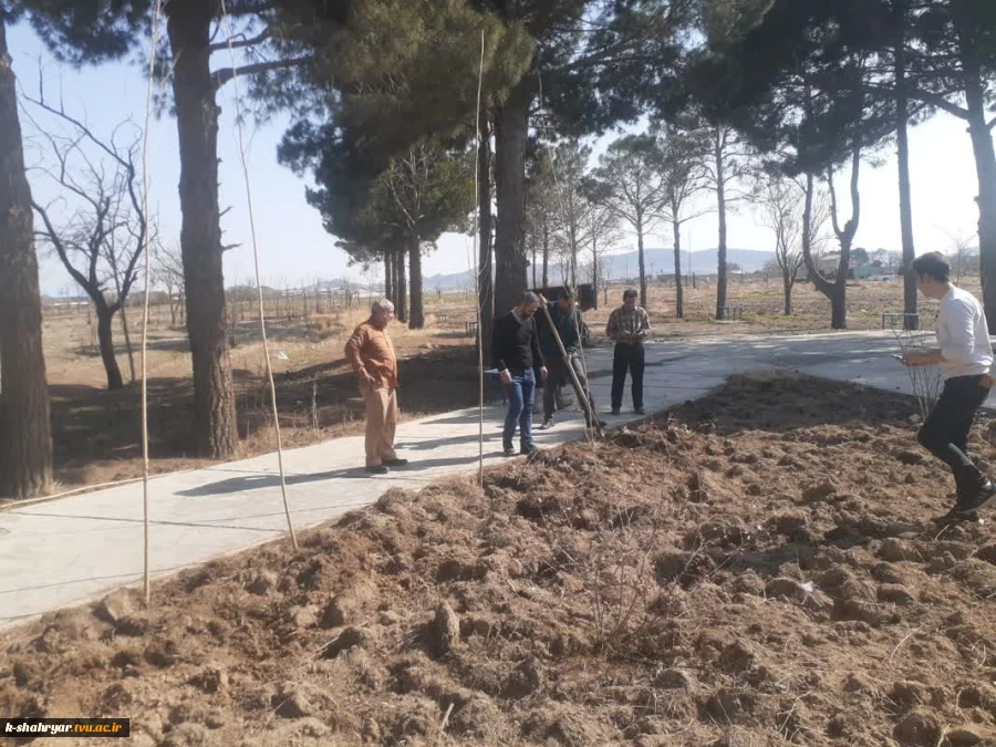 برگزاری مراسم درختکاری در آموزشکده فنی کشاورزی شهریار 3
