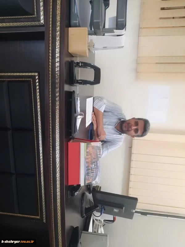 جناب آقای مهندس داود کریمی
کارشناس مسئول امور مالی، اداری و پشتیبانی 2