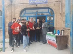 برپایی ایستگاه صلواتی به مناسبت گرامیداشت میلاد باسعادت حضرت صاحب الزمان (عج) در آموزشکده فنی کشاورزی شهریار 2