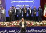 تقدیر از مهندس مانی قنبری به موجب کسب رتبه اول (برتر) دانشکده فنی کشاورزی شهریار در ارزیابی عملکرد سال ۱۴۰۲ 2