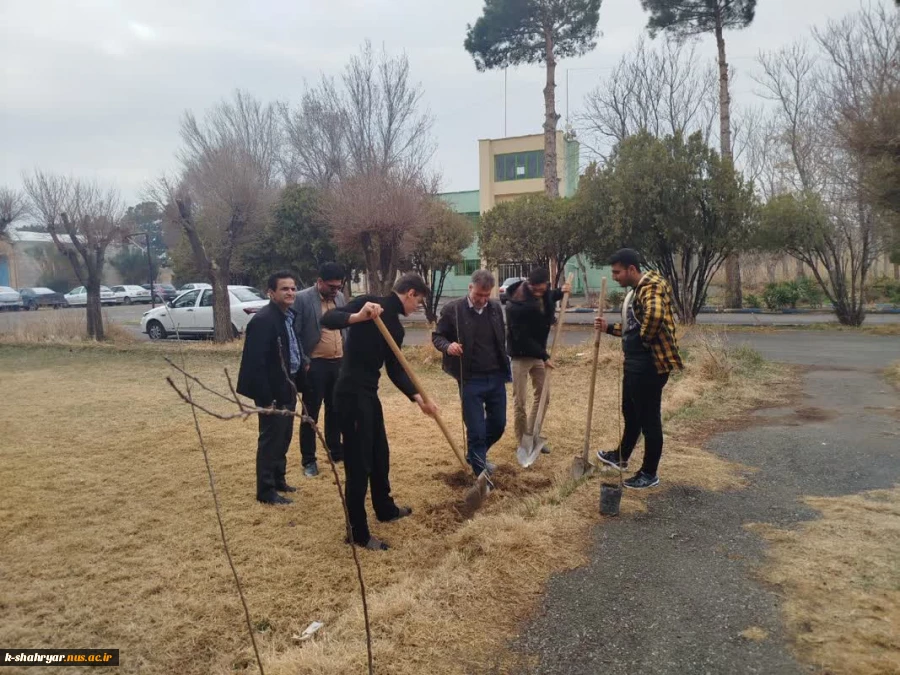 برگزاری آئین درختکاری در آموزشکده ملی مهارت کشاورزی شهریار 5