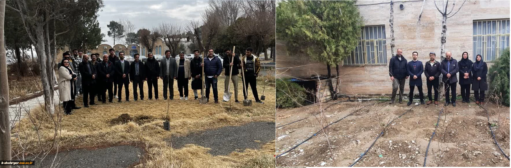 برگزاری آئین درختکاری در آموزشکده ملی مهارت کشاورزی شهریار