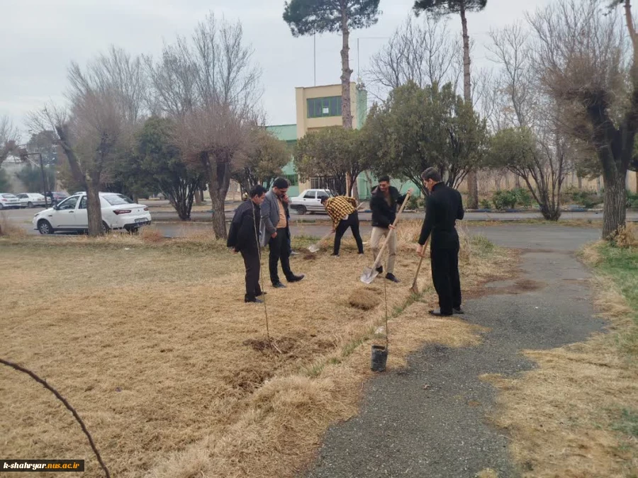 برگزاری آئین درختکاری در آموزشکده ملی مهارت کشاورزی شهریار 3