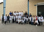 بازدید دانشجویان رشته بهداشتیار دامپزشکی و علوم دامی آموزشکده ملی مهارت کشاورزی شهریاراز کارخانه خوراک به سان تغذیه آرین
 9