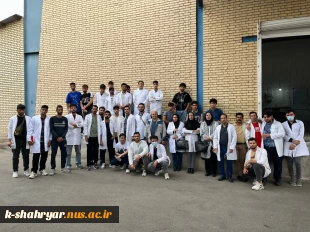 بازدید دانشجویان رشته بهداشتیار دامپزشکی و علوم دامی آموزشکده ملی مهارت کشاورزی شهریاراز کارخانه خوراک به سان تغذیه آرین 5