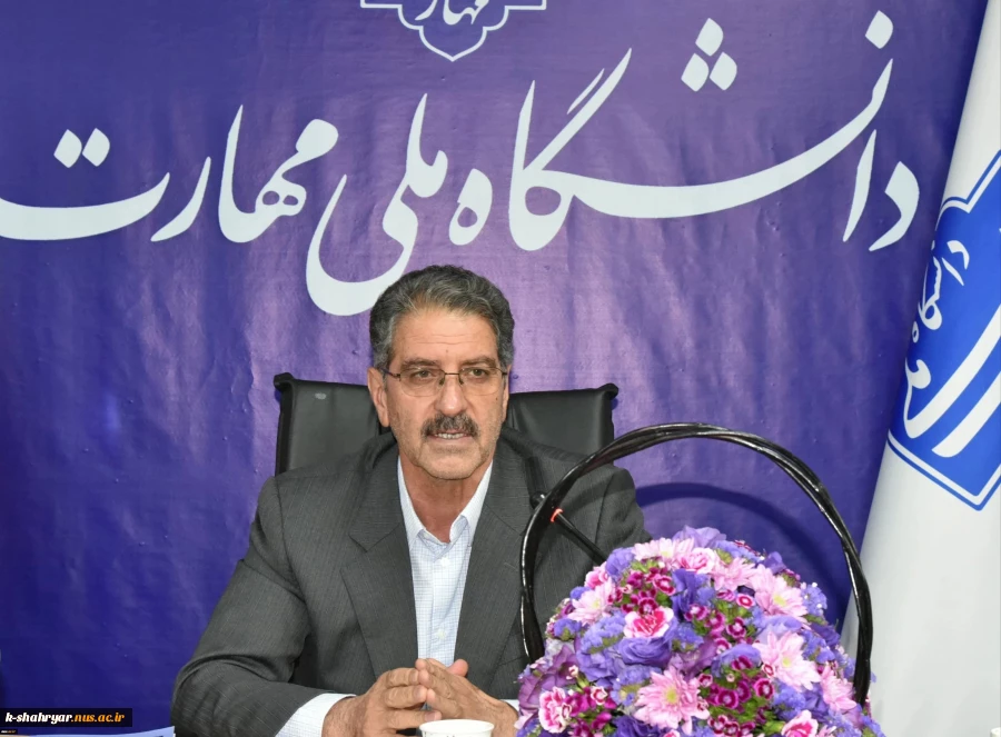 پیام تبریک رئیس دانشگاه ملی مهارت به مناسبت فرارسیدن روز معلم و استاد
 2