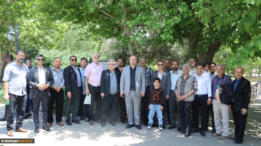برگزاری مراسم با شکوه بزرگداشت مقام معلم و تجلیل از مقام شامخ اساتید دانشگاه ملی مهارت استان تهران در باغ گیاه شناسی ملی ایران 6