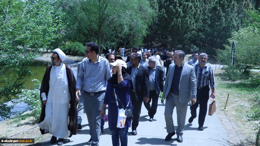 برگزاری مراسم با شکوه بزرگداشت مقام معلم و تجلیل از مقام شامخ اساتید دانشگاه ملی مهارت استان تهران در باغ گیاه شناسی ملی ایران 7