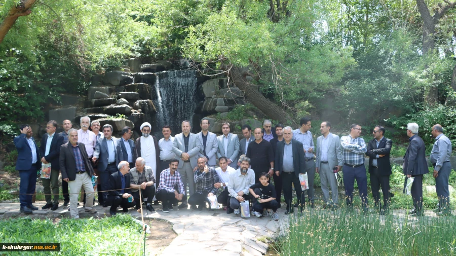 برگزاری مراسم با شکوه بزرگداشت مقام معلم و تجلیل از مقام شامخ اساتید دانشگاه ملی مهارت استان تهران در باغ گیاه شناسی ملی ایران 4
