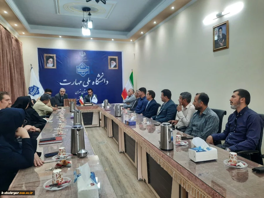 مراسم تجلیل از سرآمدان آموزشی آموزشکده ملی مهارت کشاورزی شهریار و استاد پیشکسوت آموزشکده تربیت بدنی صفادشت برگزار شد 6