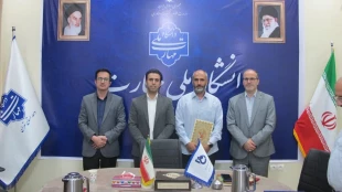 آیین معارفه سرپرست حراست آموزشکده های کشاورزی و تربیت بدنی صفادشت 3